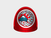 10x Nihon Knights - G:4a Shoulder Pads 3d printed