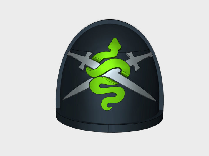 10x Shadow Vipers - G:4a Shoulder Pads 3d printed