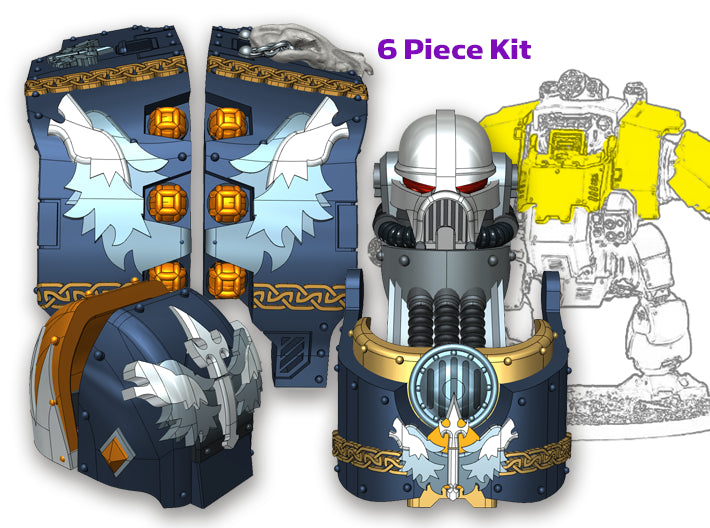 Wolf Spear: Full Atlas Pattern Kit 3d printed