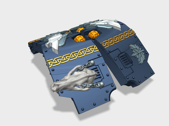 Wolf Spear: Atlas Pat. Carapace 3d printed