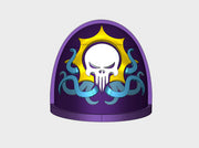 10x Skull Flayers - G:4a Shoulder Pads 3d printed