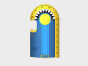 Base - Egyptian Boarding Shields 3d printed Small = 1 Shield | Medium = 5 Shields | Large = 10 Shields