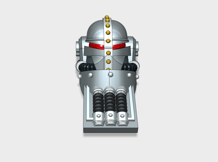 G2 Riveted: Atlas Pat. Headplate 3d printed