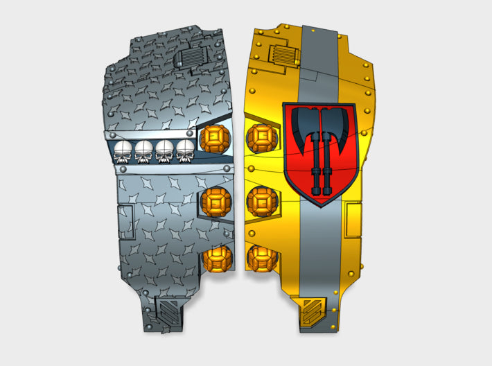 Executioners: Atlas Pat. Carapace 3d printed