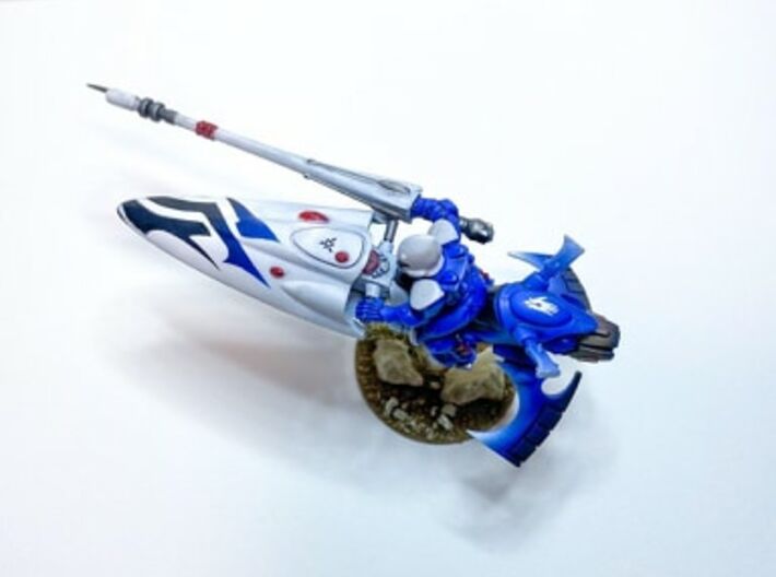Eldar Glimmer Lances: Set 9 3d printed