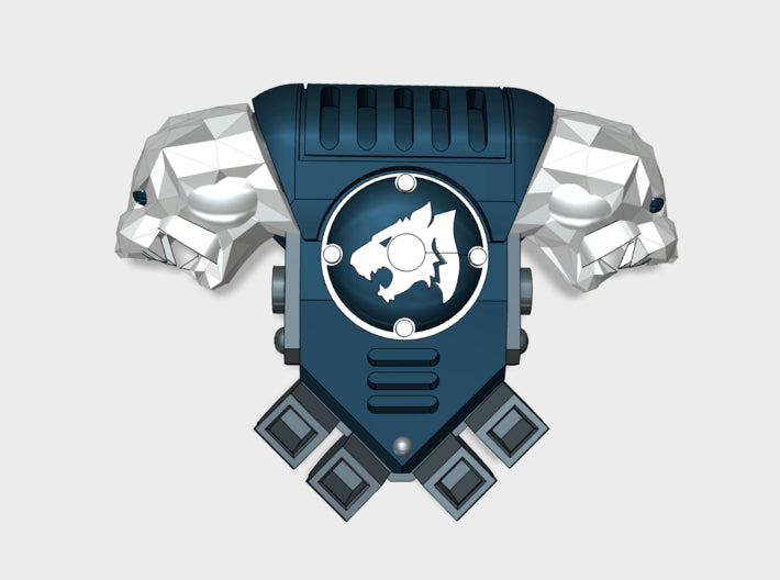 10x Tigers Argent- Prime:1 Tiger PACs 3d printed