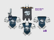 Silver Tigers - Prime:1 Tiger PACs [Squad 1] Mag. 3d printed