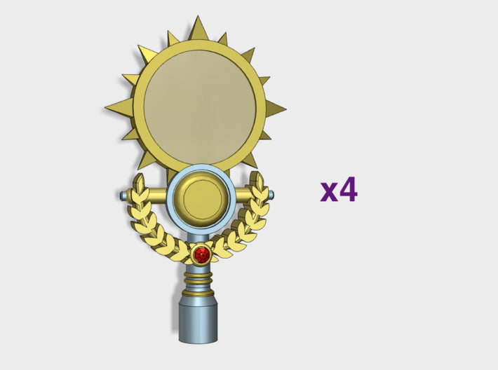 4x B3-Mag Vexillas [Insignia-Ready] 3d printed