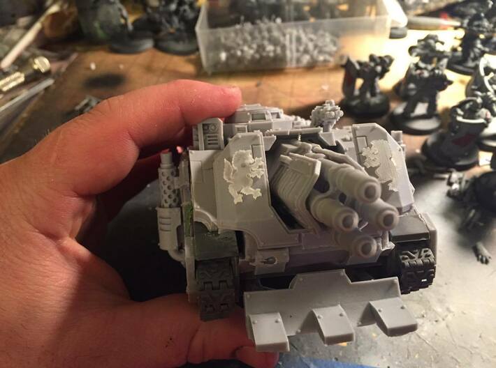 Divine Word - Flat Vehicle Insignia pack 3d printed