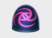 10x Warped Eye - G:4a Shoulder Pads 3d printed