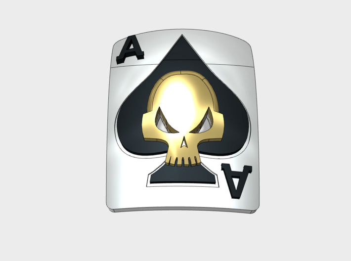 60x Death Dealers - Shoulder Insignia pack 3d printed