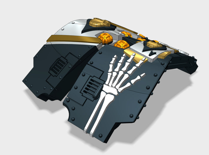 Death Dealers: Atlas Pat. Carapace 3d printed