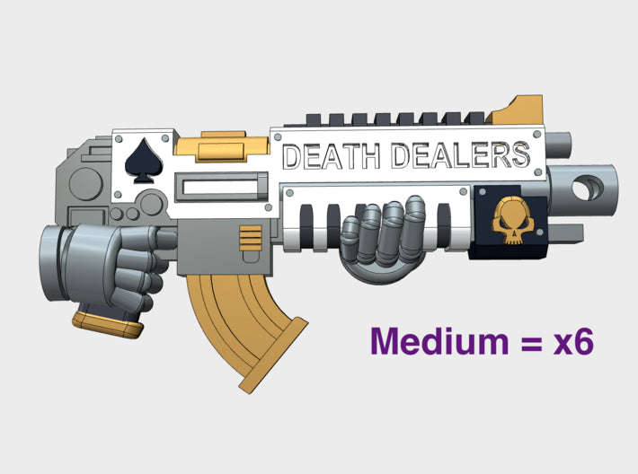 Death Dealers Primefire 1X : Prime Squad Set 3d printed