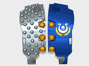 Ultra Legion: Studded Atlas Pat. Carapace 3d printed