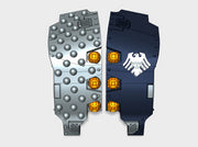 Raven 19: Studded Atlas Pat. Carapace 3d printed