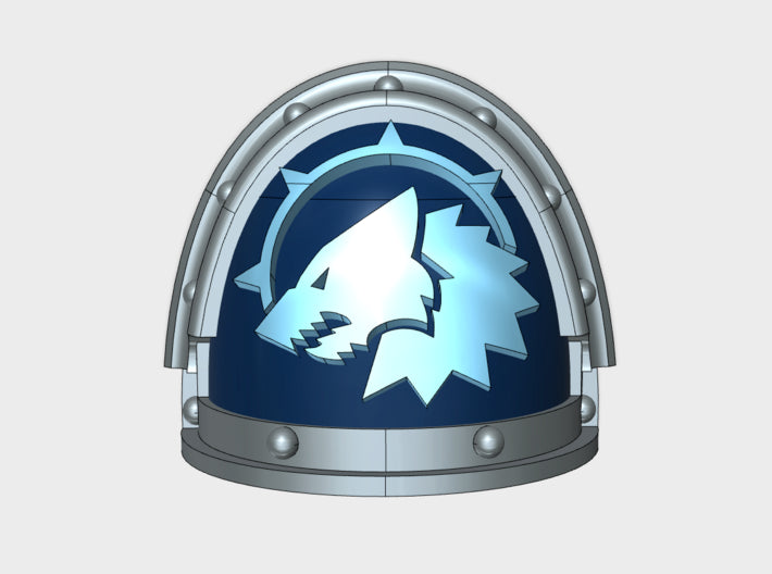 10x Midnight Hunters - G:3a Shoulder Pads 3d printed