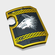 Shaggy Wolf - Terminator Wall Shields 3d printed Small = 1 Shield | Medium = 5 Shields | Large = 10 Shields