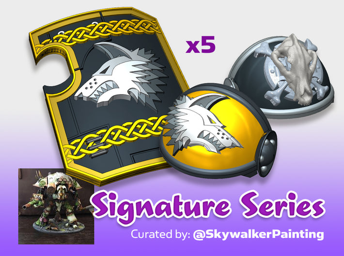 Terminator Squad kit: Storm Wolf Tartaros 3d printed