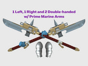 4x Bolt Spear: Guardian - Prime Set 3d printed