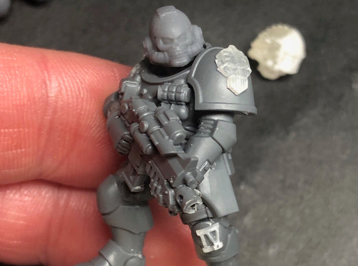 10x Base - G:9 Reiver Helmets 3d printed