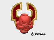 10x Berserker - G:9 Reiver Helmets 3d printed