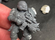 10x Kings Fist - G:9 Reiver Helmets 3d printed