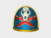 10x Sons of the Hunt - G:4a Shoulder Pads 3d printed