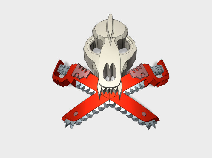 60x Sons of the Hunt - Shoulder Insignia pack 3d printed