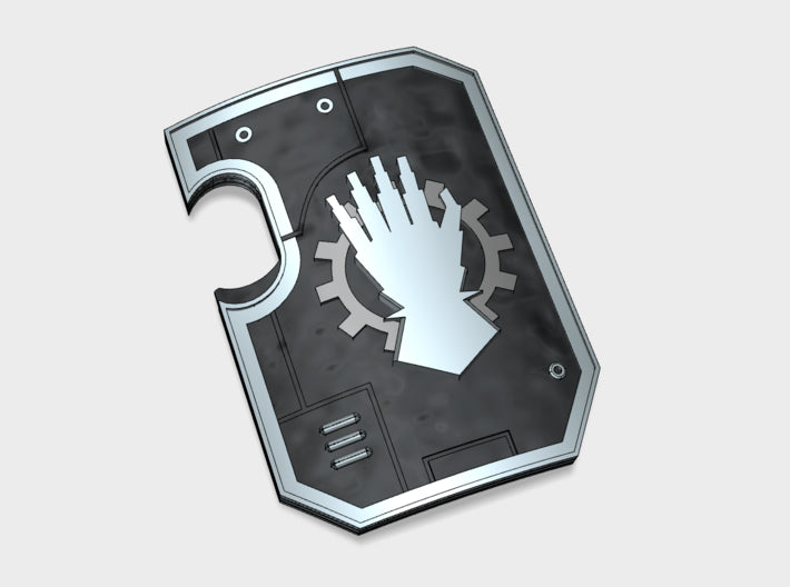 Mech Hands - Terminator Wall Shields 3d printed