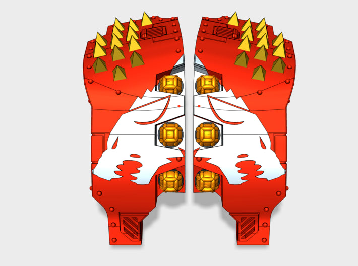 Savage Hunt : Spiked Atlas Pat. Carapace 3d printed