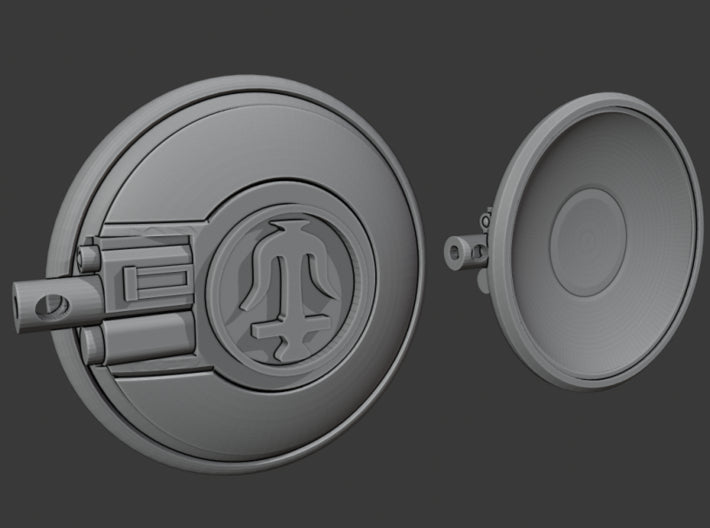 Seleucid Anchors - XL Combat Shields (No Hand) 3d printed
