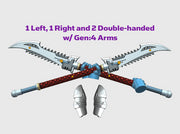 4x Roto Spear: Draco - G:4 Set 3d printed