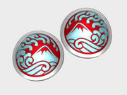 60x Nihon Knights - Shoulder Insignia pack (L&amp;R) 3d printed