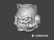 10x Base - G:9 Hellcat Helms 3d printed