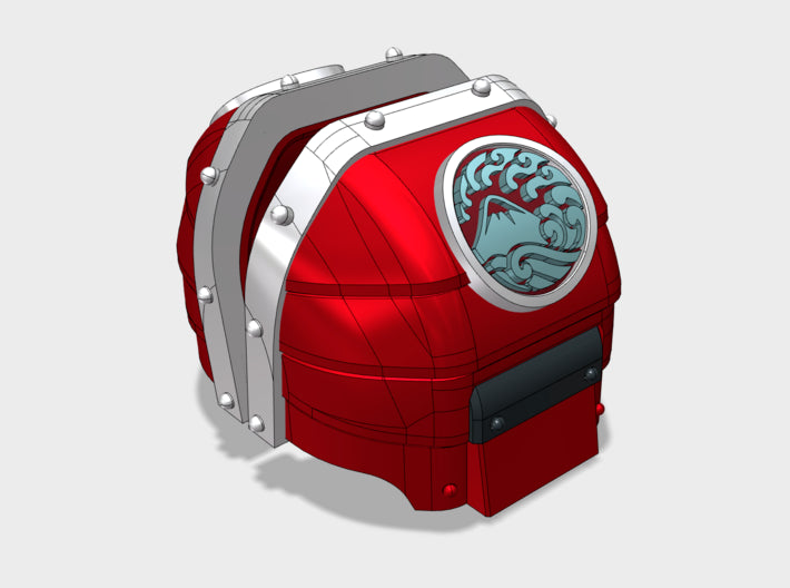 Nihon Knights : Atlas Pat. Shoulders 3d printed