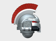 10x Base - Crested Nicopolis Helmets 3d printed