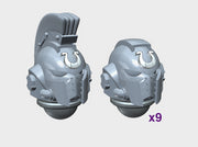 10x Ultra Legion - G:10 Prime Helms : Squad1 3d printed