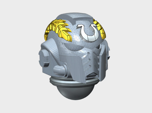10x Ultra Laurels - G:10 Prime Helmets 3d printed