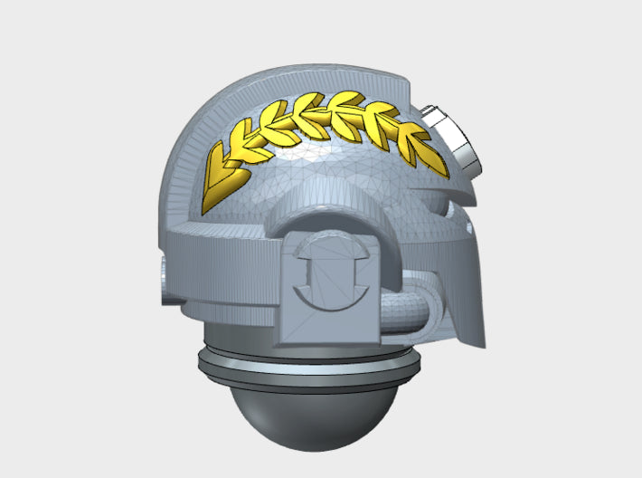 10x Ultra Laurels - G:10 Prime Helmets 3d printed