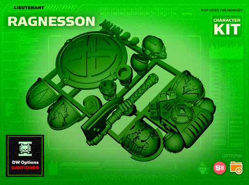 Character Kit: Lieutenant Ragnesson 3d printed