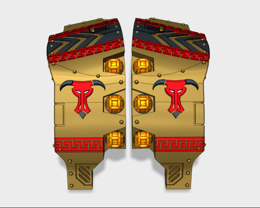 Greek Bull: Atlas Pat. Carapace 3d printed