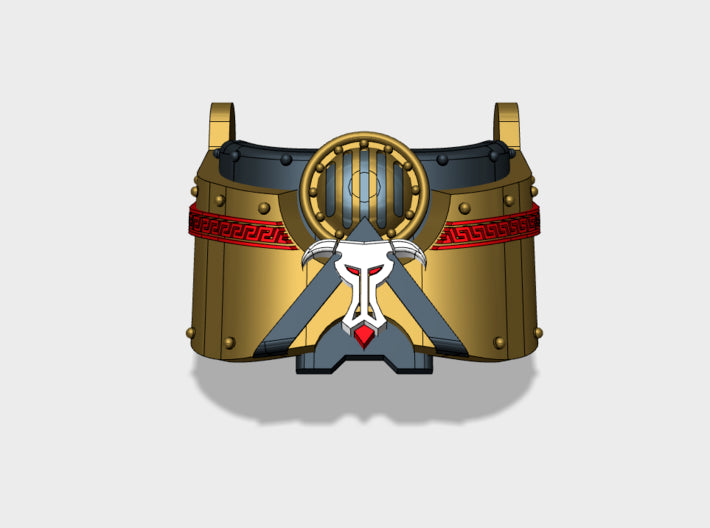 Greek Bull: Atlas Pat. Harness 3d printed