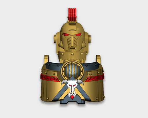 Greek Bull: Atlas Sarcophagus Set 3d printed