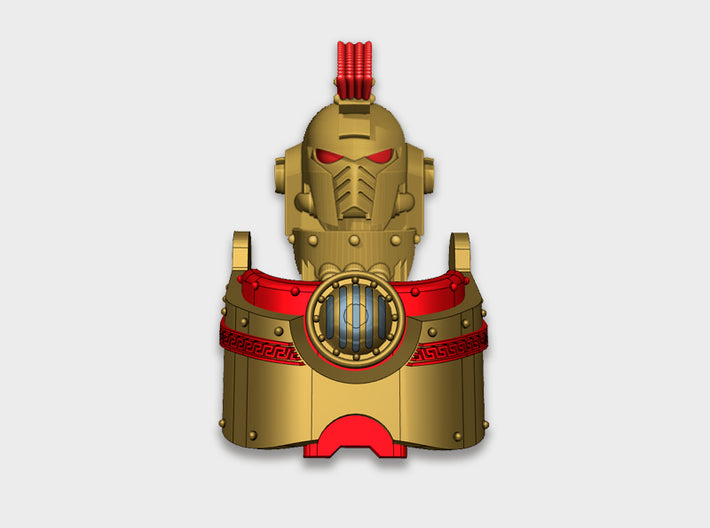 Greek Theme: Atlas Sarcophagus Set 3d printed