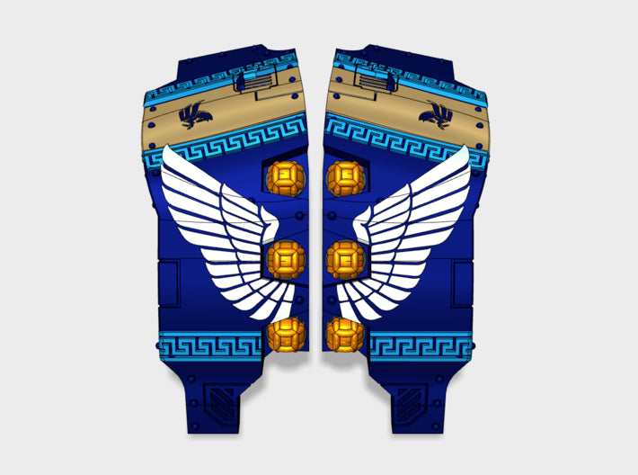 Winged Horse: Full Atlas Pattern Kit 3d printed