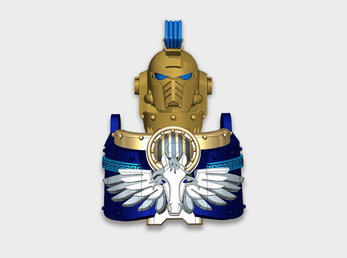 Winged Horse: Atlas Sarcophagus Set 3d printed