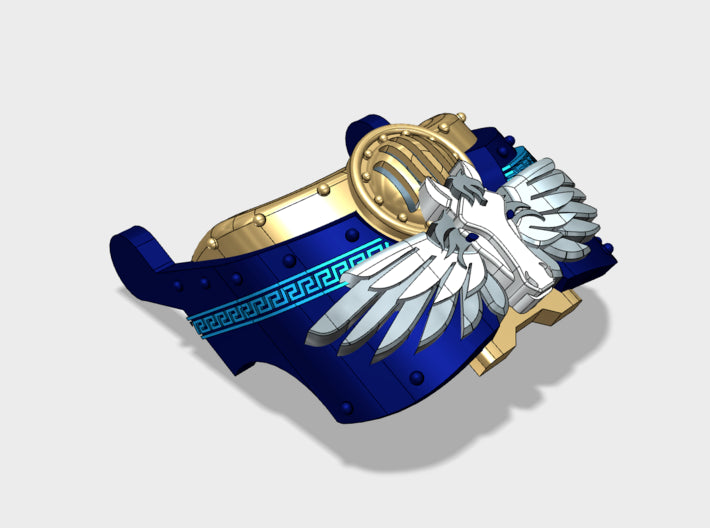 Winged Horse: Atlas Sarcophagus Set 3d printed