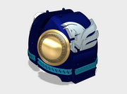 Winged Horse: Atlas Pat. Shoulder 3d printed