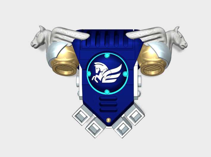 10x Winged Horse- Prime:1 PACs	 3d printed Designed for the new, bigger “Prime” Marine models