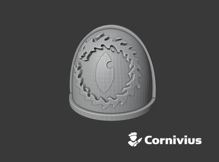 10x Invocators - G:4a Shoulder Pads 3d printed